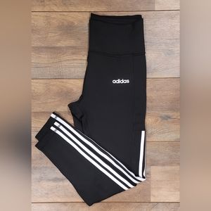 Adidas Classic Style Full Ankle Length Yoga Pants - Like New!